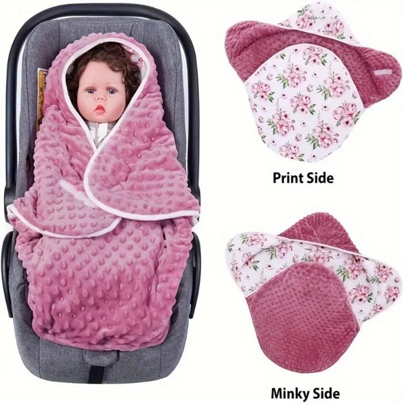Thick Winter Baby Swaddle 4