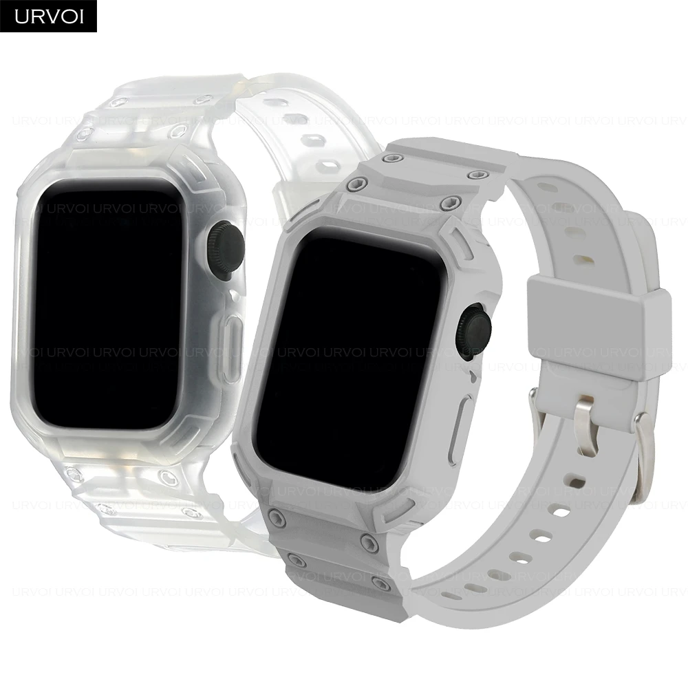 URVOI Band for Apple Watch Ultra Series 11 10 SE TPU case
