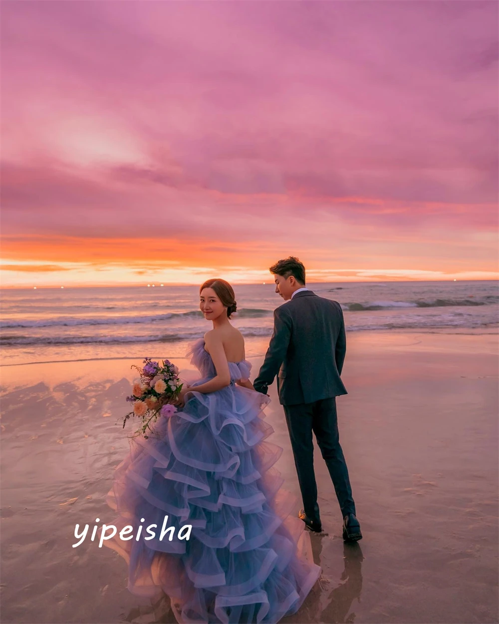 Рисунок 6 - Изысканное Модное бальное платье Yipeisha без бретелек