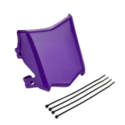 Electric Bike Front License Plate: Durable Motorcycle Accessory (PURPLE)