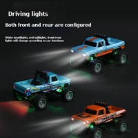 1:64 Speed ​​Mini Off-Road Remote Control Car Alloy Cool Lighting Shock Absorption Children's Desktop Competition Toy Small Gift 1