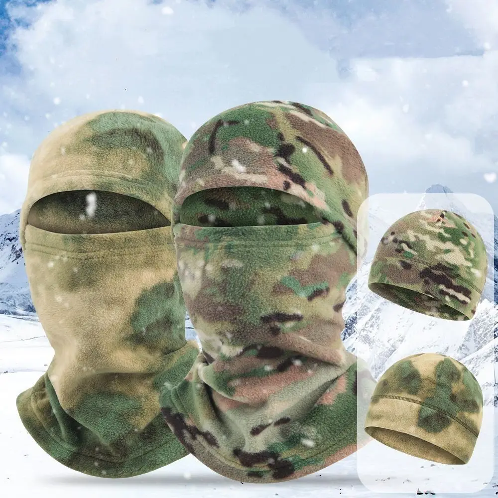 

Шапка для бега, бега, шапки, Новые шапки для велоспорта, сохраняющие тепло облегающие шапки, камуфляжные ветрозащитные зимние шапки для женщин