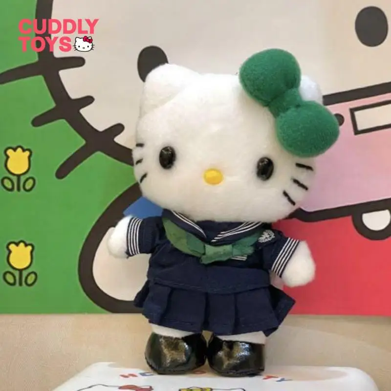 

Hello Kitty Keychain Pendant Cartoon Sailor Uniform Jk Uniform Pendant Kawaii Hello Kitty Cute Plush Pendant for Child Girl Gift
