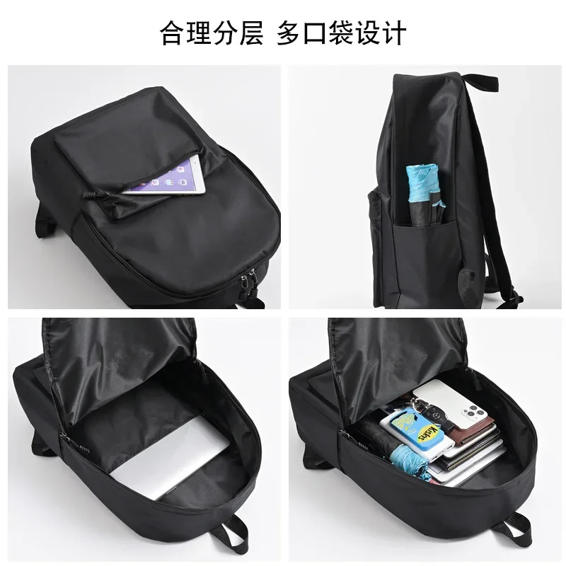 Large-capacity schoolbag female Korean junior high school students campus fashion backpack 4