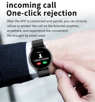LIGE Smart Watch Women Men Full Touch Screen Bluetooth Call Smartwatch Waterproof Sports Fitness Tracker Watches for Android iOS