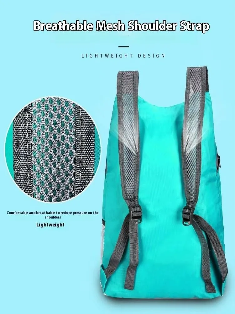 Ultralight Folding Bag Men Women Waterproof High-volume Portable Backpack Lightweight Travel Bags Outdoor Sports Daypack Bags & Shoes