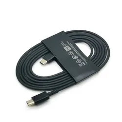 25W Super Fast Charging Adapter with 1.8M Type C Cable - Black-Cable Only