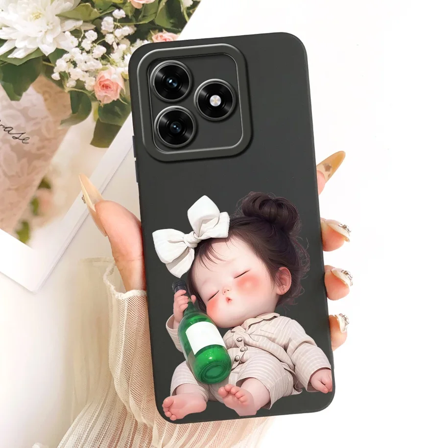 Cute Cat Duck Rabbit Soft Candy Silicone Shockproof Case Cover