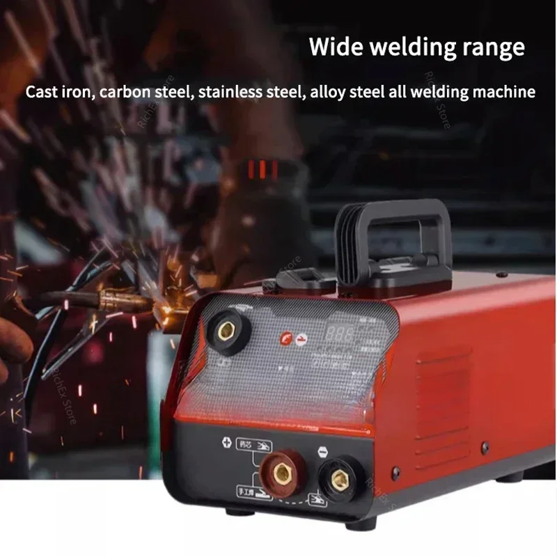 NB-250 Gasless Welding Machine Digital Display 3-In-1 Welder Airless Arc Tig Mig Welder Household Electric Welding Device 220V 6