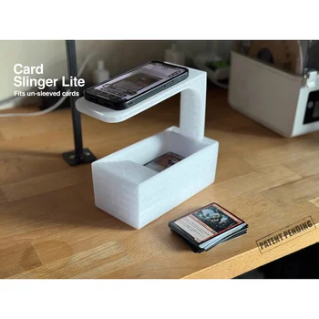 Supporto Scanner per Telefono per Carte TCG e MTG, Compatibile con Carte Non Incartate e Incartate, Funziona con l'App ManaBox per Scansione Rapida e Controllo Prezzi