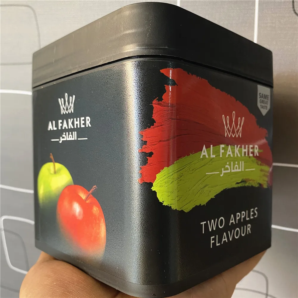 1000g Hookah Shisha Cream 0 Tobacco Tar Fruity Flavor Double Apple