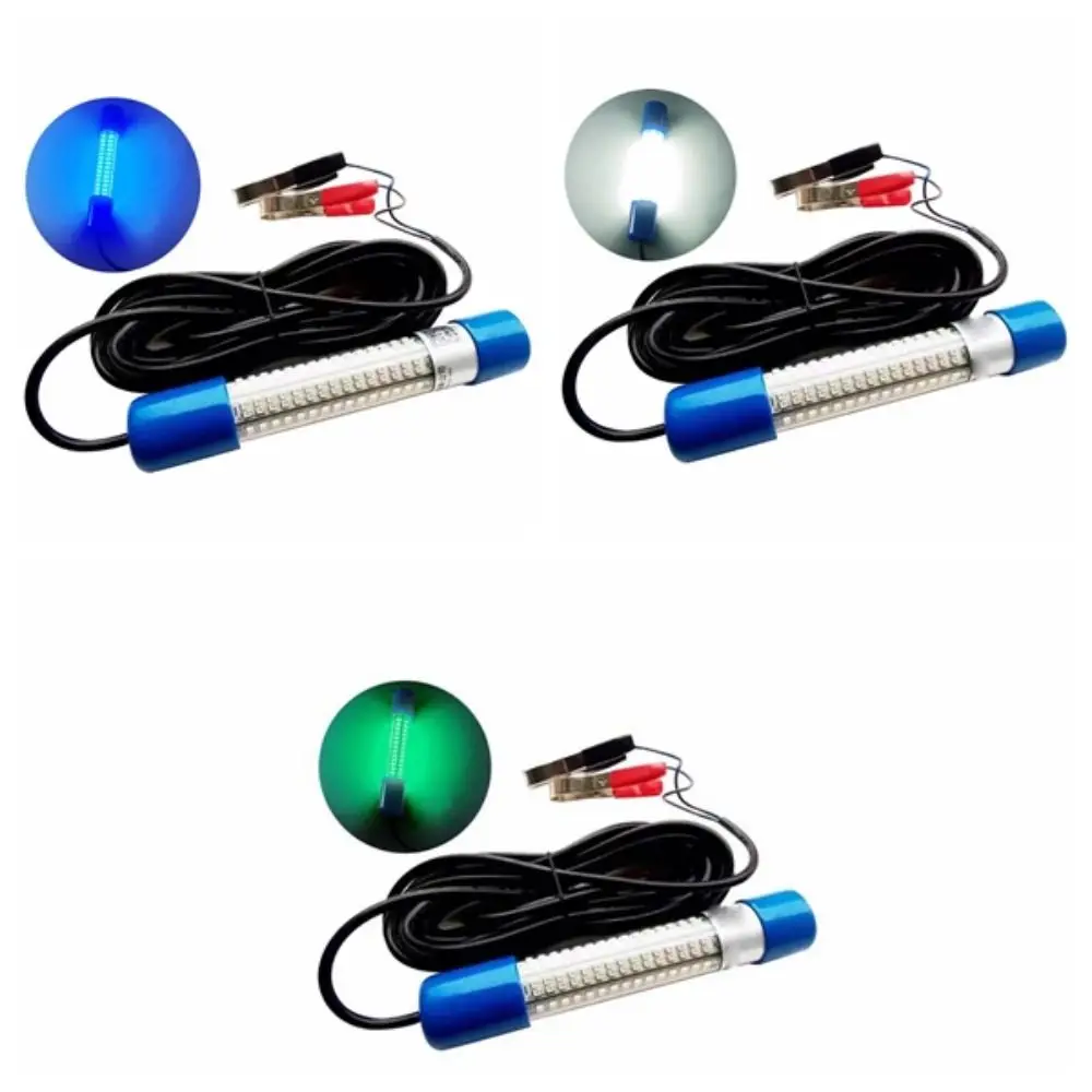 새로운 고출력 LED 30W 50W 낚시등, 물고기 유인등, 12V 24V 수중등, 얼음낚시등