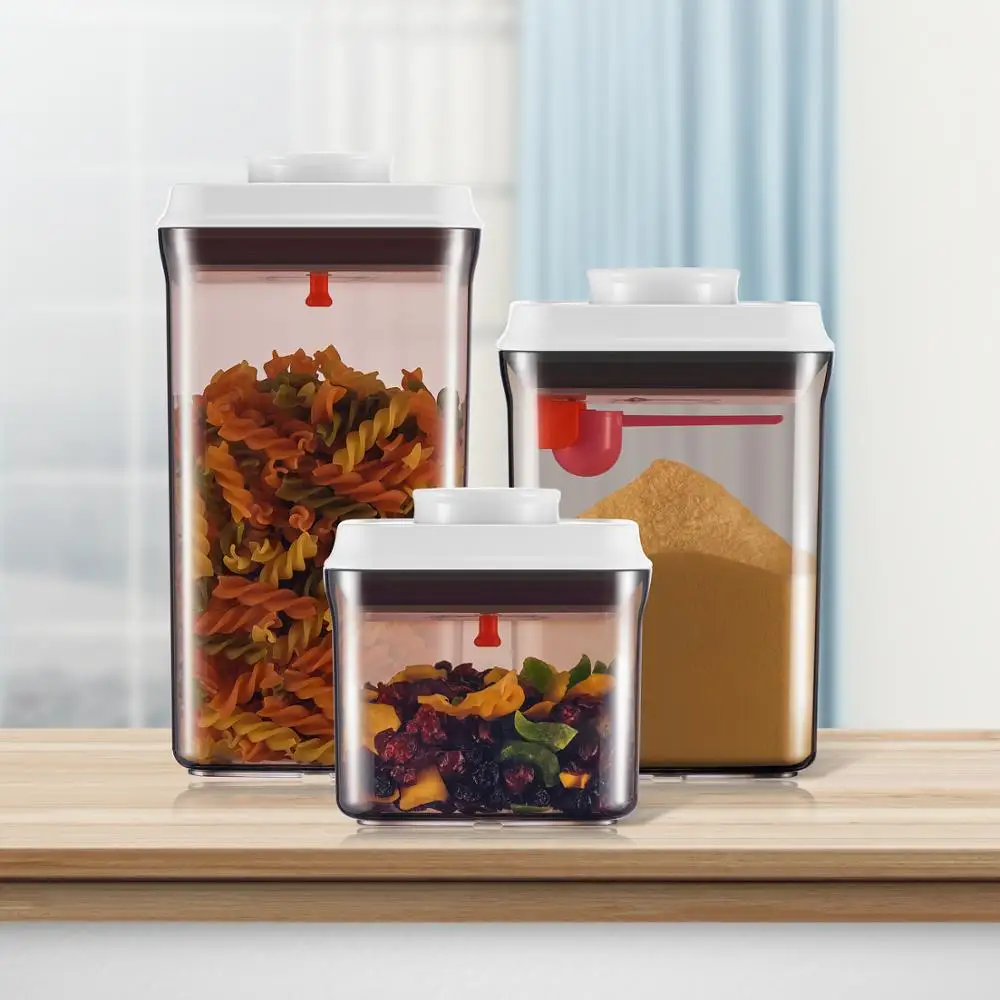 ANKOU Factory Unique Lid Design Anti-Drying Baby Milk Powder Plastic Storage Box in Southeast Asia