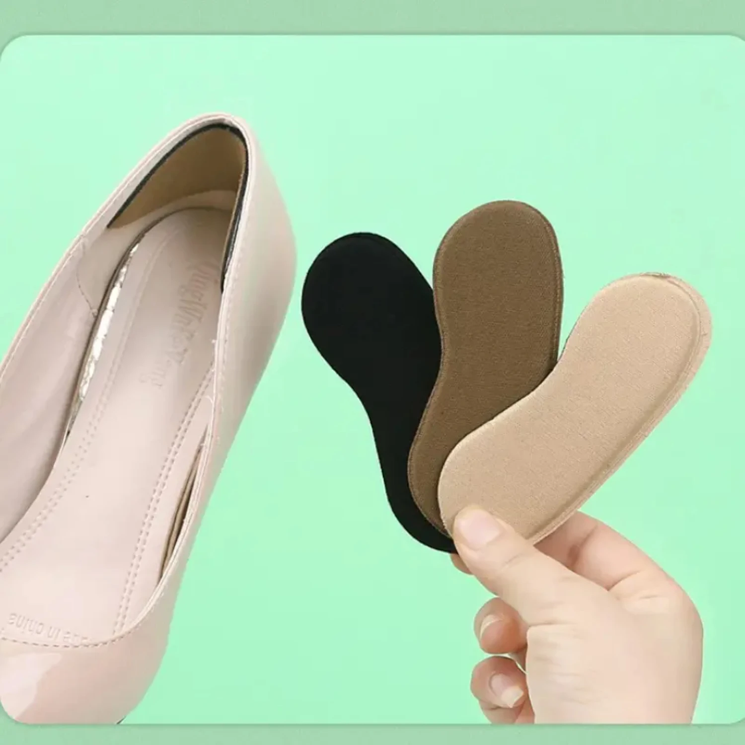 Comfortable and Durable 6pcs Heel Stickers and Cushion Pads for Men Women-Heel Inserts Liner for Pain Prevention Blist