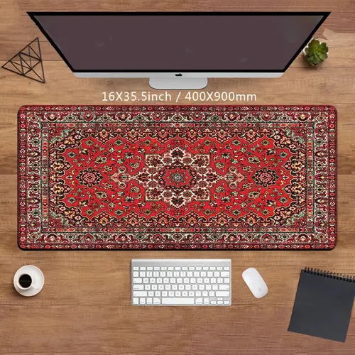 Persian Mouse Pad Large Xxl Big Office Carpet Mouse Mats Gamer Rug Desk Accessories Computer Table Pads Company Speed Extended - Image 5