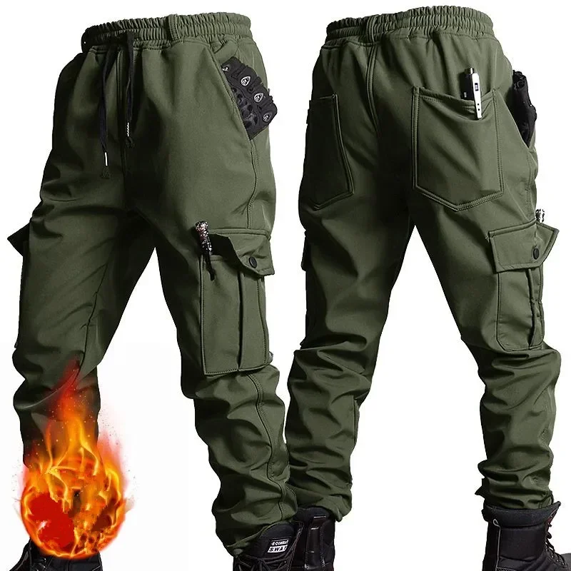 New Winter Velvet Thickened Jacket Suit for Men and Women Windproof and Water-proof Outdoor Cold-proof and Warm Work Clothes 6