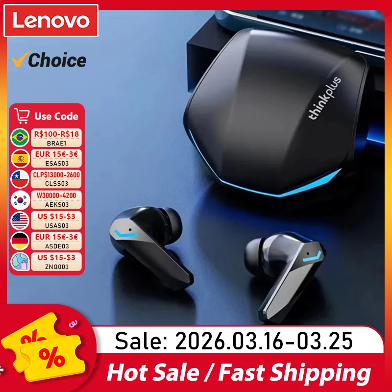 Lenovo GM2 Pro Gaming Earphones Bluetooth 5.3 Sport Headset Dual thumbnail 8