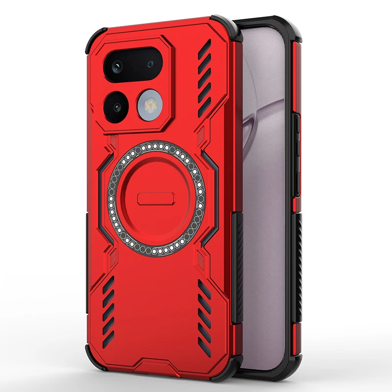 Magnetic Shockproof Non-Slip Phone Case with Heat Dissipation