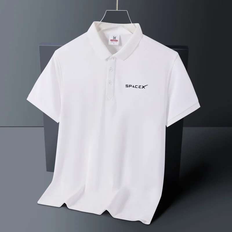 

New 2024 Men's Short Sleeve T-shirt Classic Fashion Business Casual POLO Men's Outdoor Sports Top Cotton Men's T-shirt