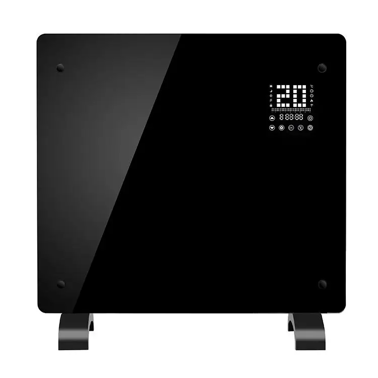 New design panel with wifi control wall mounted bathroom fast heating  standing flat or wall mounted glass infrared panel heater - AliExpress