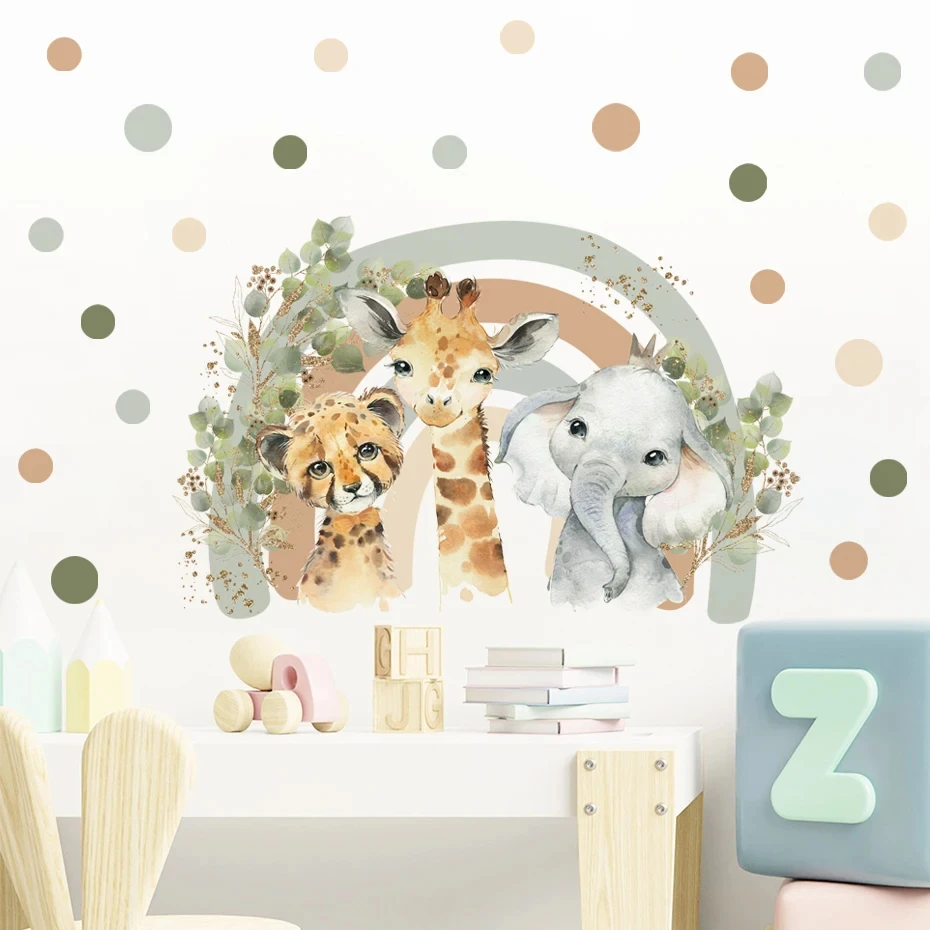 Watercolor Cartoon Forest Animals 6