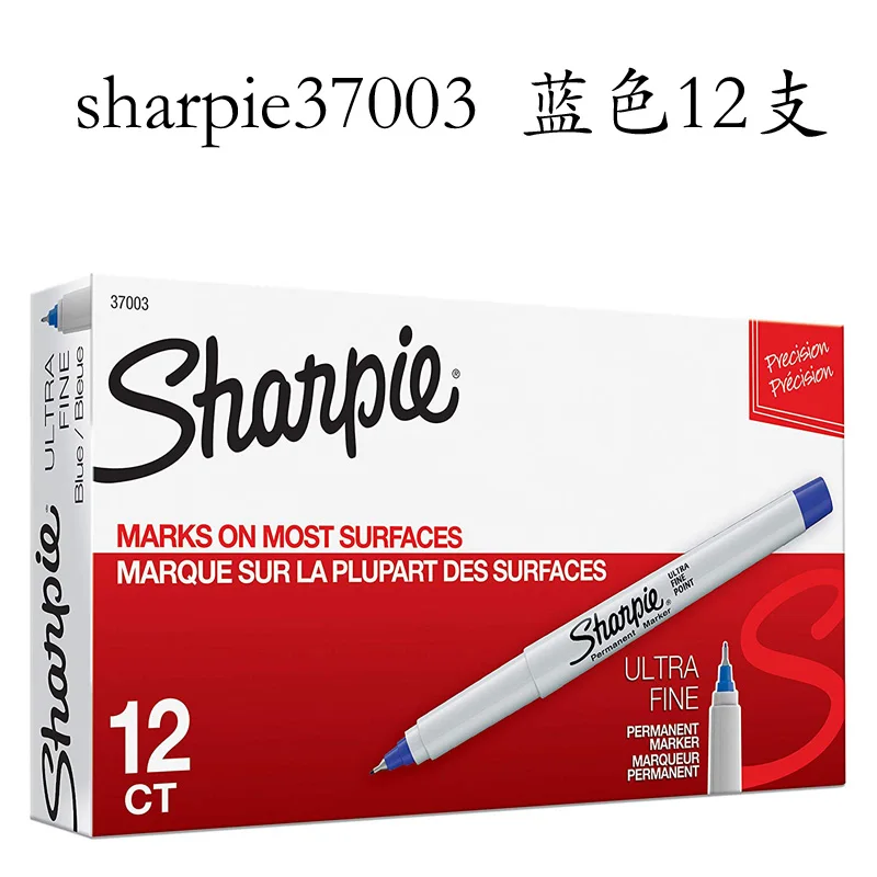 12-Pack Dual Tip Waterproof Permanent Markers