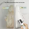 Add liquid shoe brushes, press on both sides to drain the liquid, household, travel. 4