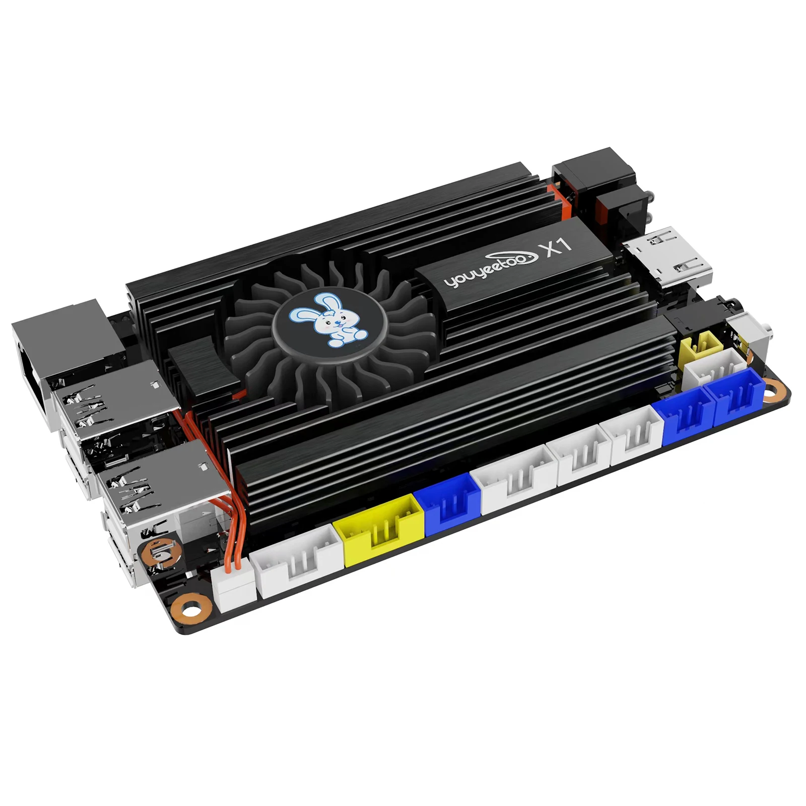 youyeetoo X1 SBC Motherboard 11th Gen JasperLake N5105 quad-core X86 Development Board Windows10/11/Ubuntu NVME SSD/M.2 SATA SSD single board computer mini development board
