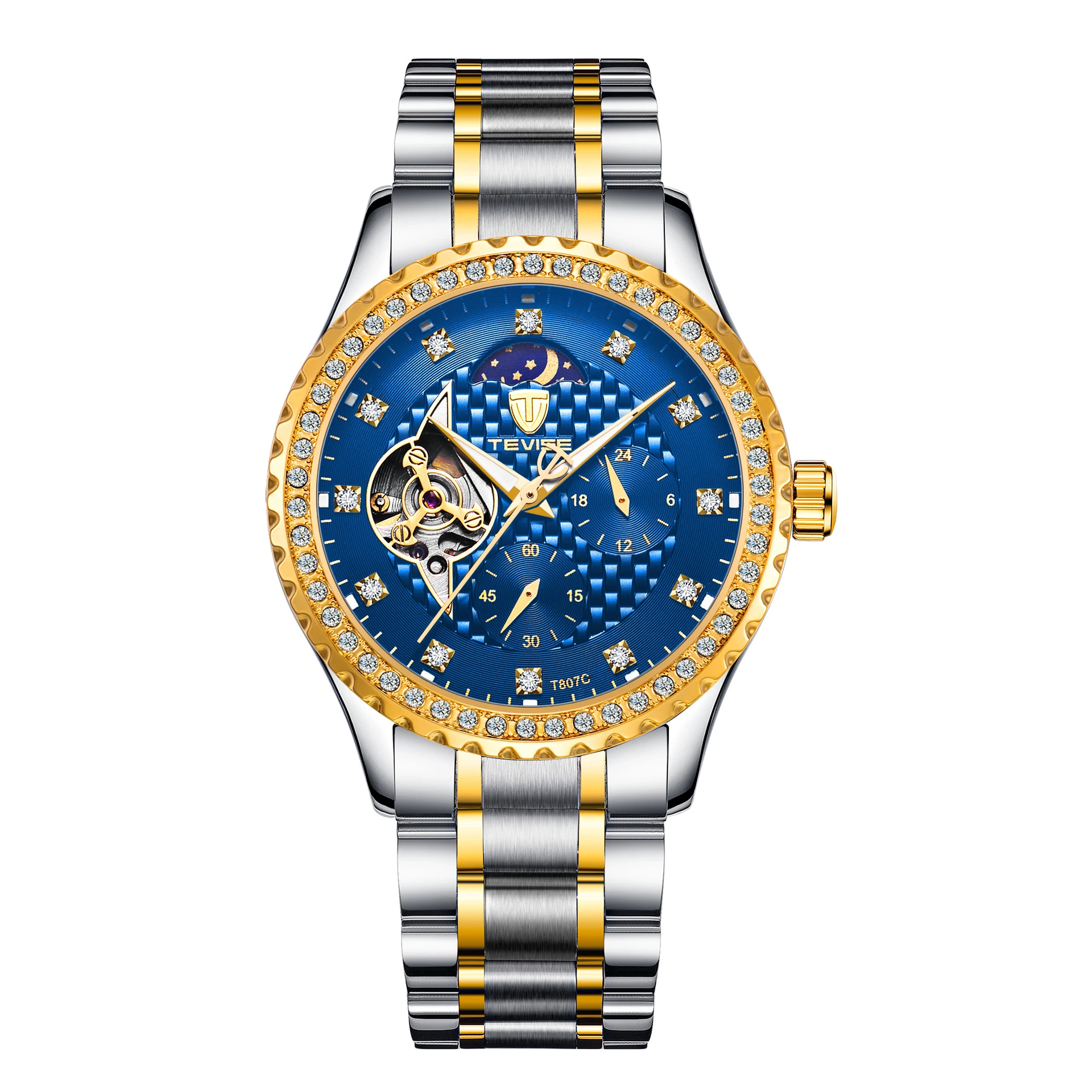 Romantic diamond watch Watch full diamond men's watch Romantic Watches for man