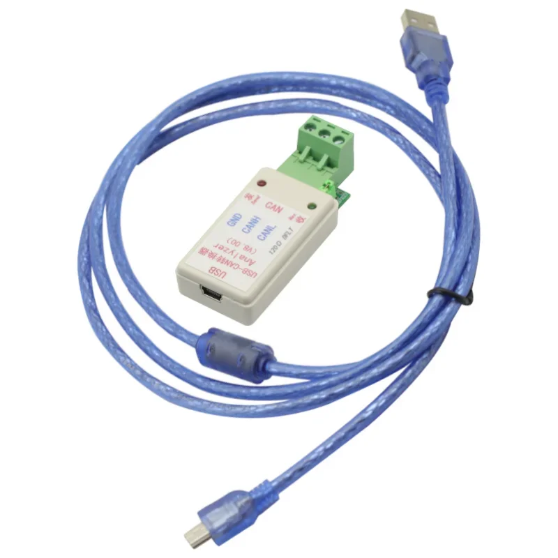 

Преобразователь USB в CAN-шину, 1 шт., адаптер, последовательный порт в CAN /RS232 232 для CAN с платой модуля защиты от перенапряжения TVS, новинка