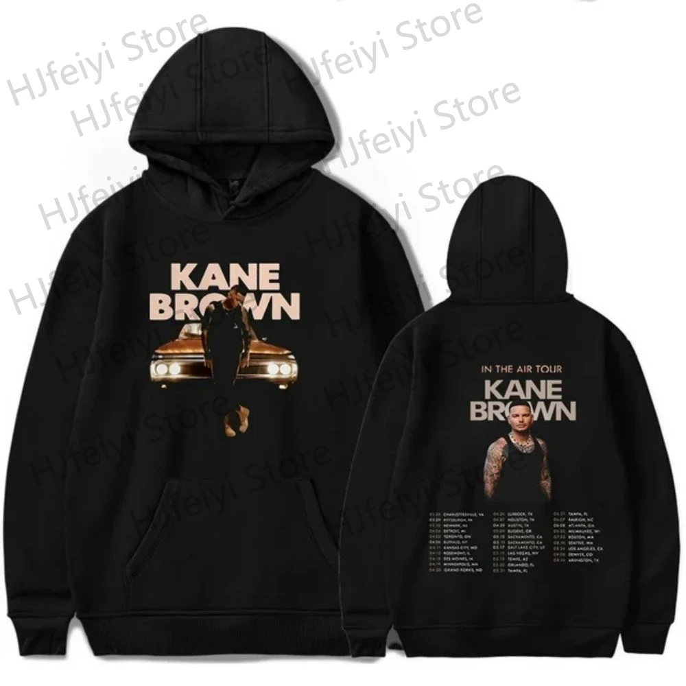 thumbnail image 1 of Sudadera con capucha Kane Brown In The Air Tour 2024 Merch Winter para hombre/mujer Sudadera unisex de manga larga Jersey de calle, 1 of 5