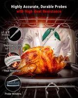 ThermoPro TP826B Backlight 2 Meat Probes 150M Wireless Remote Range Barbecue Oven Digital Thermometer For Kitchen Meat Cooking 2