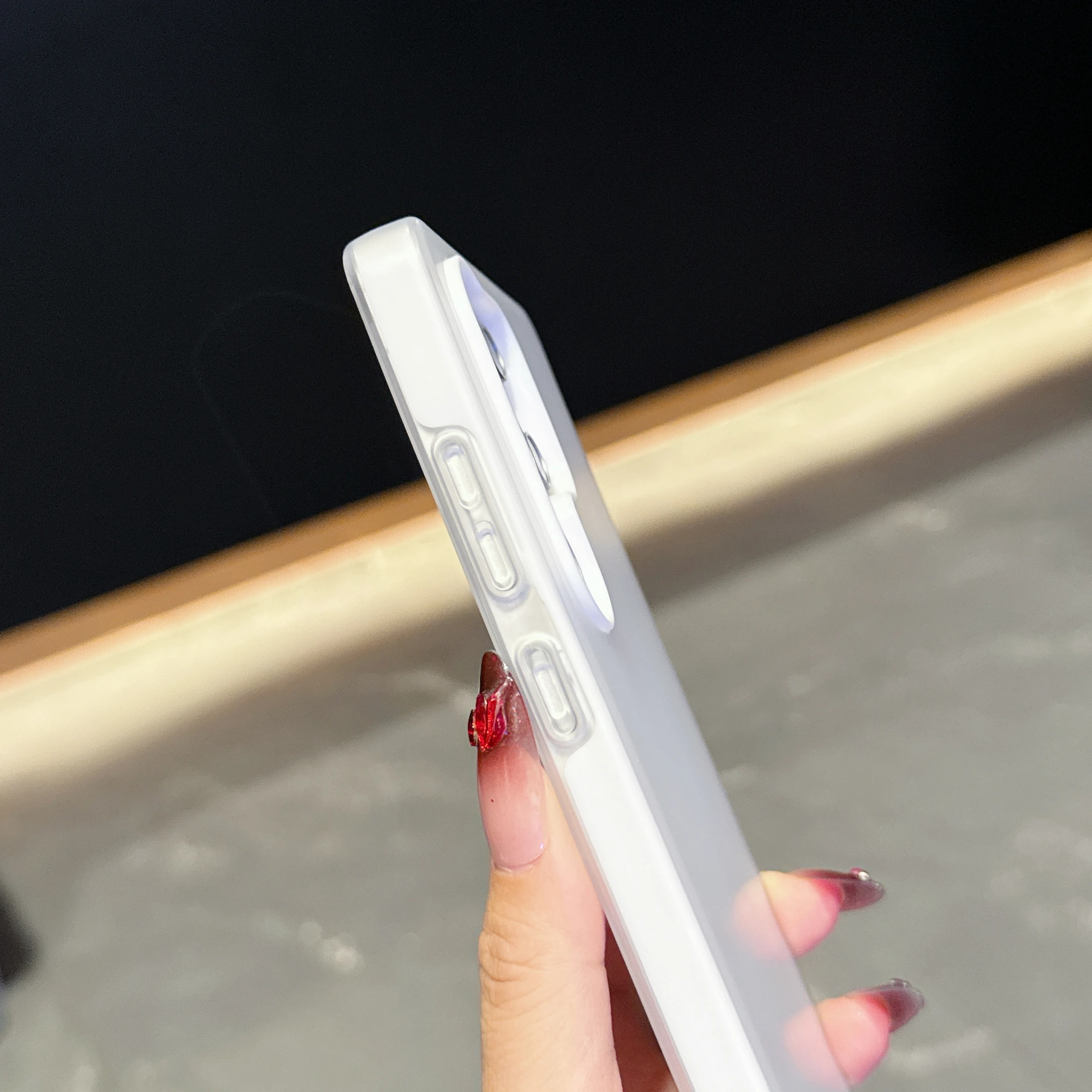 Candy Color Matte Jelly Dual-Layer Hard Phone Case