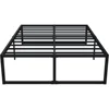 18 Inch Full Size Bed Frame Heavy Duty Metal Platform No Box Spring Needed, Easy Assembly Noise Free, Full Size Bed Frame 2
