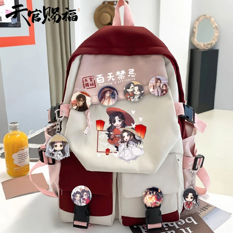 

Heaven Official’s Blessing Tian Guan Ci Fu Teens Backpack Back To School Bag Casual Shoulder Bag Girls Boys Backpacks Gift