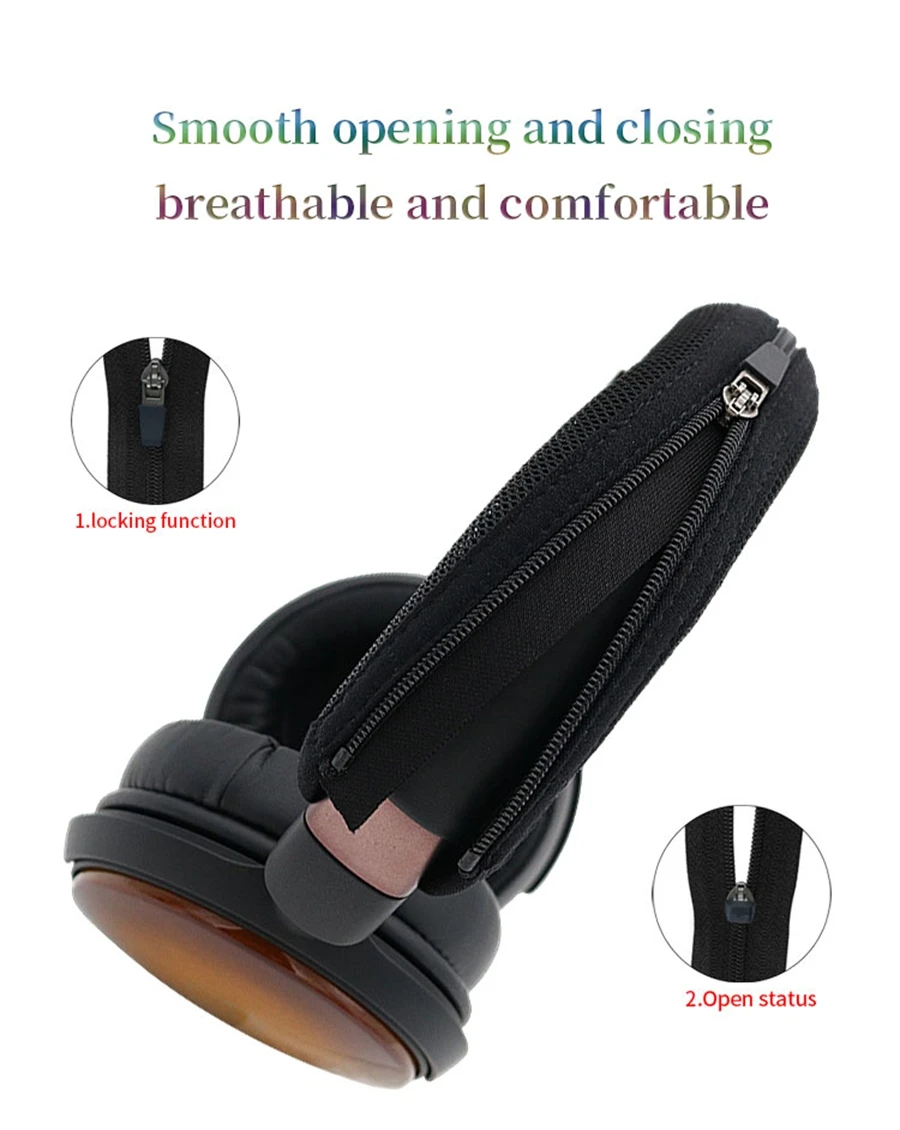Headphone Head Beam Cover for Audio-Technica ATH-WP900 Earphone Protective Case WP900 Headset Headbeam Sleeve