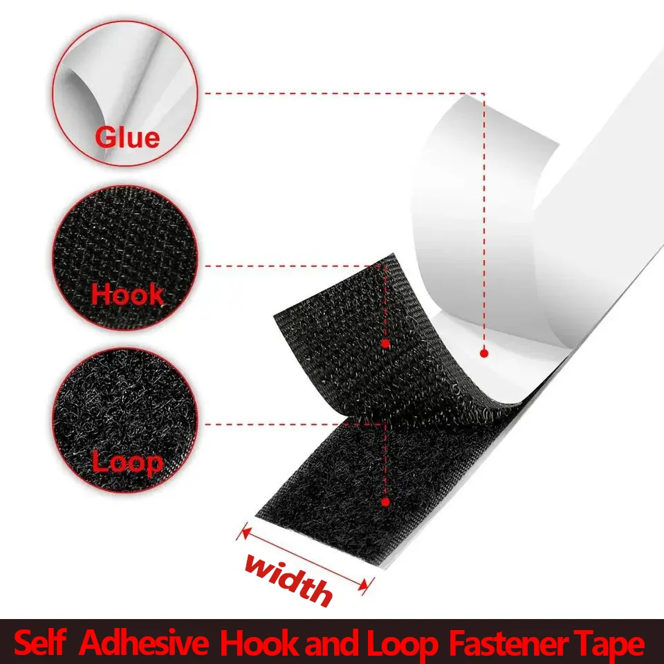 Heavy Duty Hook and Loop Tape Adhesive,Prevent Sofa Cushions