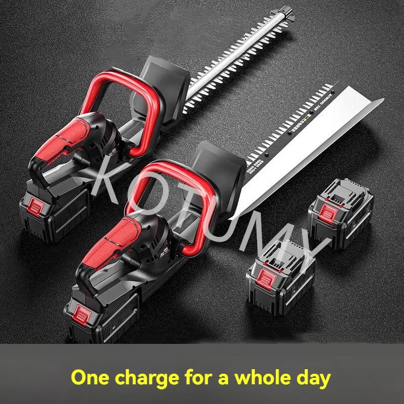 Portable Electric Lawn Mower Brushless Electric Hedge Machine Handheld Fence Clipper Garden Multi-Functional Small Trimmer 2