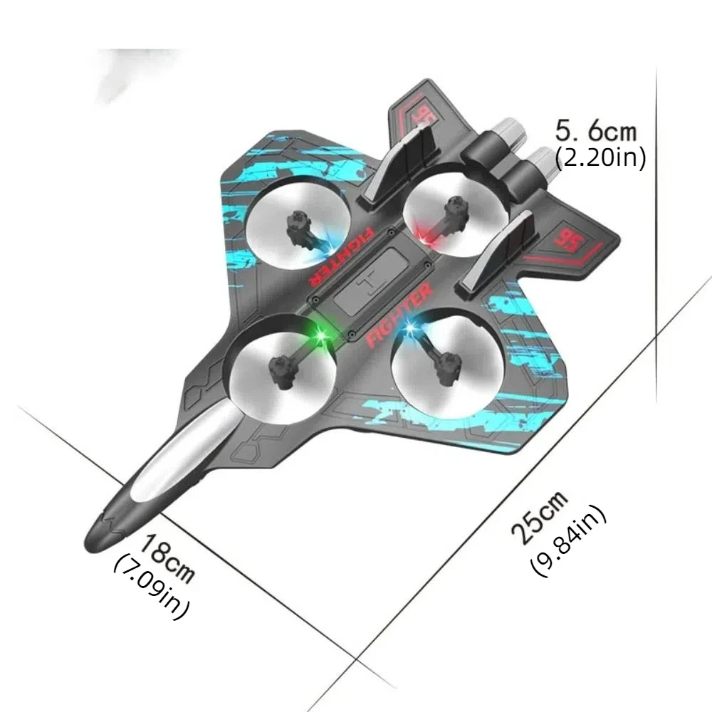 EPP Foam Remote Control Foam Fighter Gravity Sensing RC Remote Control Aircraft Glider Flying Helicopter Rechargeable