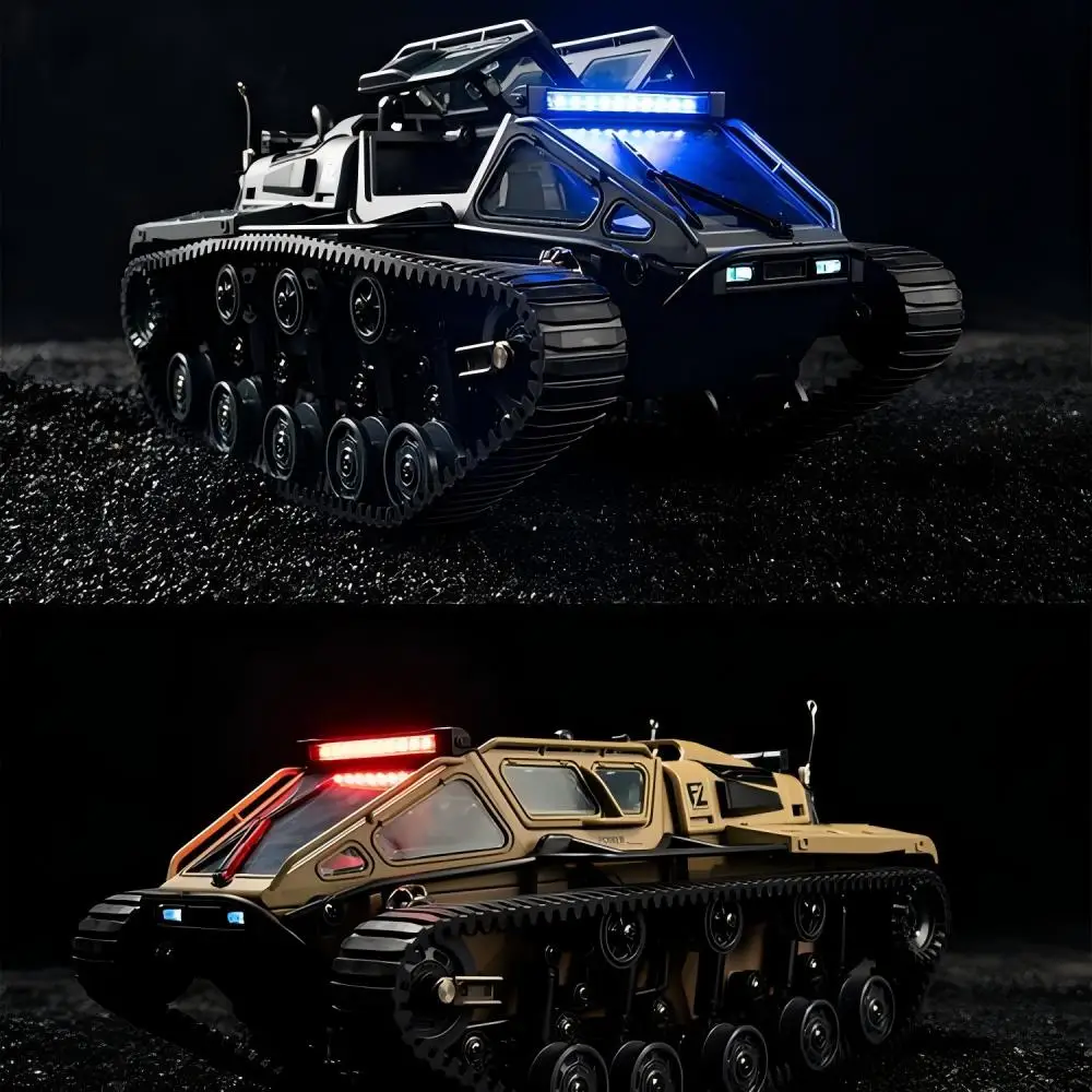JJRC C8812 RC Tank 2.4G Full Scale Tracked RC Car Remote Control Car Off-Road Vehicle Tank Toys Gift For Children Boys 5