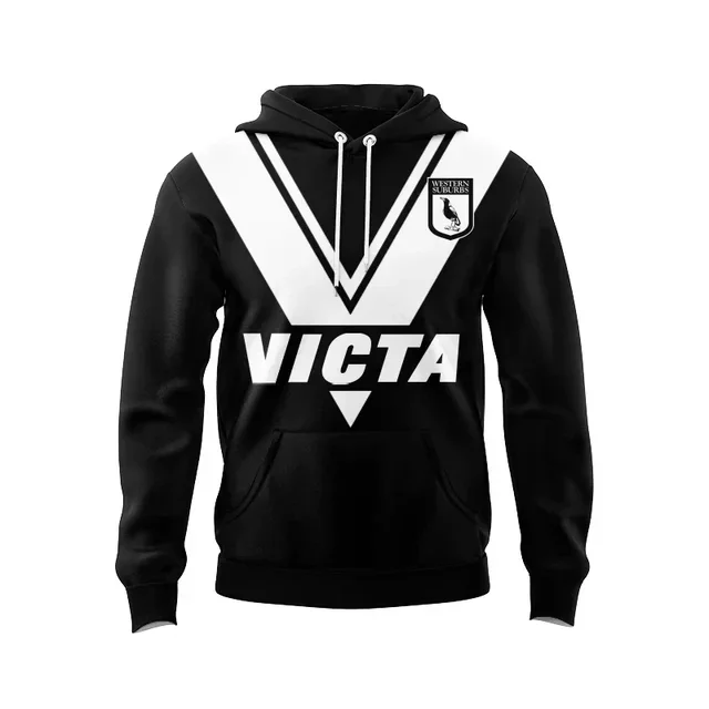 Customization 1978 Magpies Home Hoodie Retro Jersey Kids-Women's-Men's Size: S-5XL（Print Name Number）