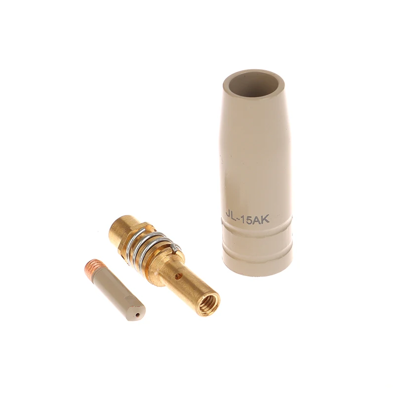 New Coating Protection 0.8/1.0/1.2mm MIG Torch Nozzle Tip Holder, Set of 3, Excellent for 15AK MIG MAG Welding