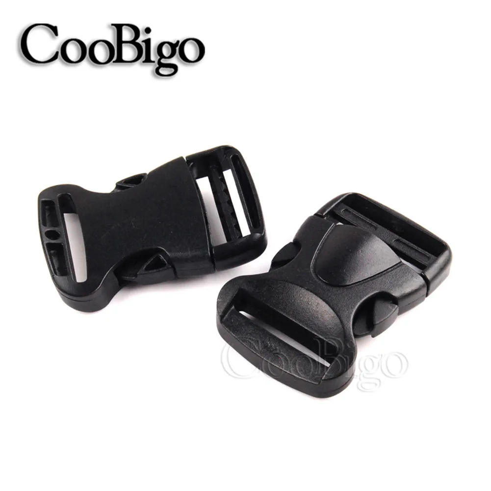PLASTIC DELRIN SIDE RELEASE BUCKLES FOR WEBBING BAGS STRAPS CLIPS 20MM 50MM 