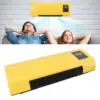 Wall Air Conditioner Energy Saving Hanging Air Conditioner with Remote Control for Bedroom Living Room Bathroom Yellow 5