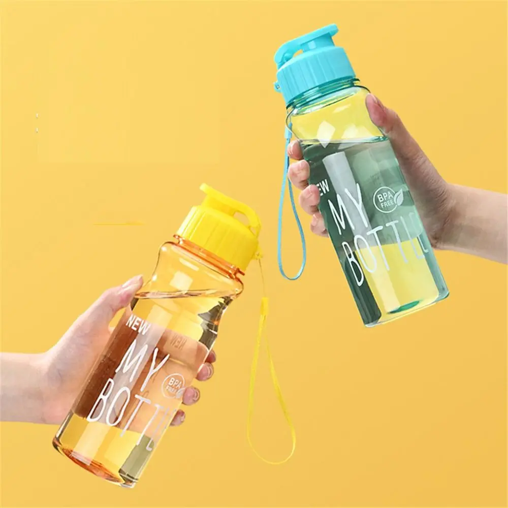 Description Picture 6 of item550ML Travel Sport Multi-color Water Bottle Plastic Water Cup Large Capacity