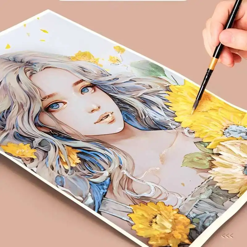 Pearl Series Manual Solid Watercolor Paints Watercolor Paint Set for Art Nail Painting Decorative Art Decor Makeup watercolor painting set watercolor paint watercolor pigment