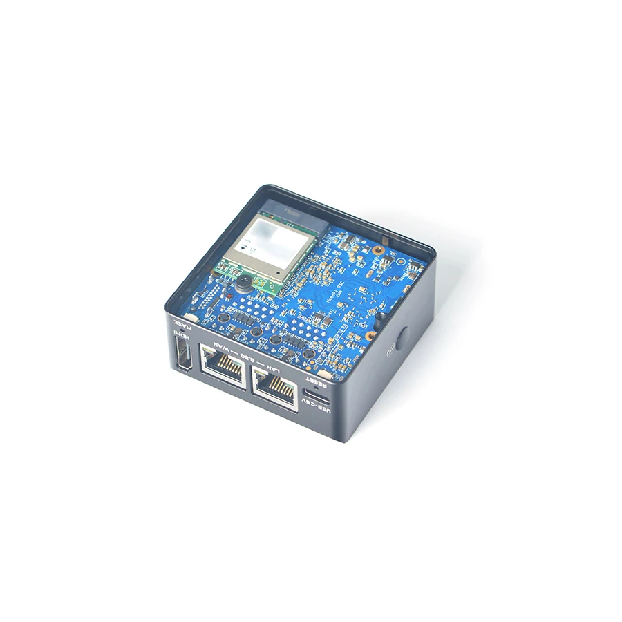Smartfly Nanopi R5c Openwrt Rockchip Rk3568b2 Dupla 2.5g Ethernet Porto com M.2 Wifi Módulo 4gb Lpddr4x Apoio Friendlywrt - Imagem 3