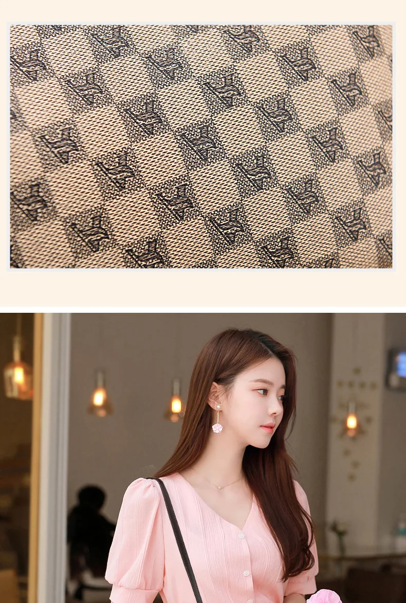 Classic Tote Bag Women's Shoulder Messenger Bag Versatile Style_voghion.com