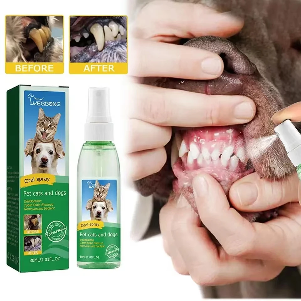 Pet Tooth Cleaner Spray for Dogs and Cats To Remove Bad Breath Mouth Cleaner Breath Fresher Spray 1