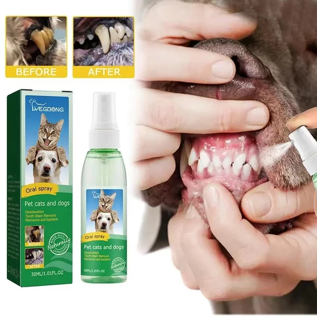 Pet Tooth Cleaner Spray for Dogs and Cats To Remove Bad Breath Mouth Cleaner Breath Fresher Spray 1